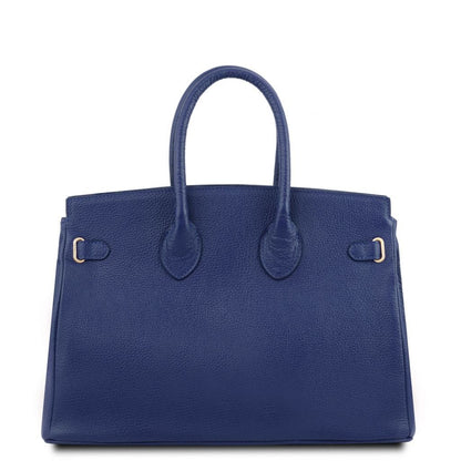 Leather handbags TL Bag - Leather handbag with golden hardware | TL141529 San Rocco Italia