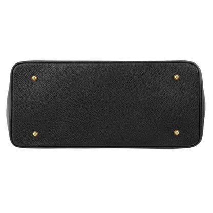 Leather handbags TL Bag - Leather handbag with golden hardware | TL141529 San Rocco Italia