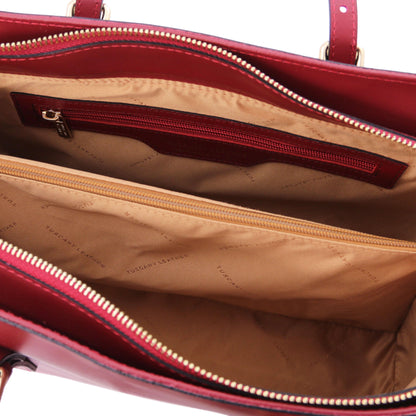 TL Bag - Leather shoulder bag | TL142037 - Premium Leather handbags - Shop now at San Rocco Italia