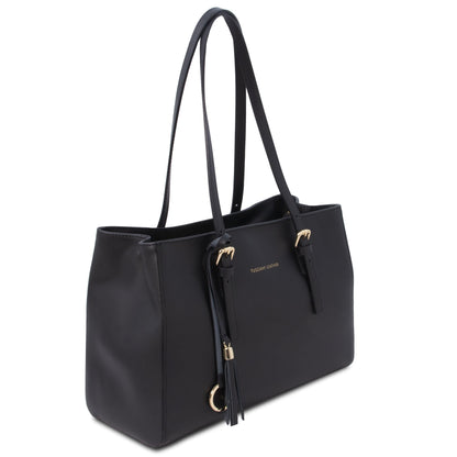 Leather handbags TL Bag - Leather shoulder bag | TL142037 San Rocco Italia