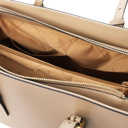 TL Bag - Leather shoulder bag | TL142037 - Premium Leather handbags - Shop now at San Rocco Italia