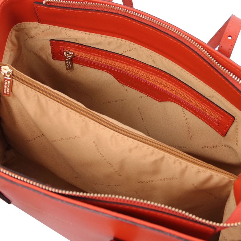 TL Bag - Leather shoulder bag | TL142037 - Premium Leather handbags - Shop now at San Rocco Italia
