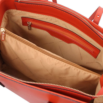 TL Bag - Leather shoulder bag | TL142037 - Premium Leather handbags - Shop now at San Rocco Italia