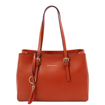 TL Bag - Leather shoulder bag | TL142037 - Premium Leather handbags - Shop now at San Rocco Italia