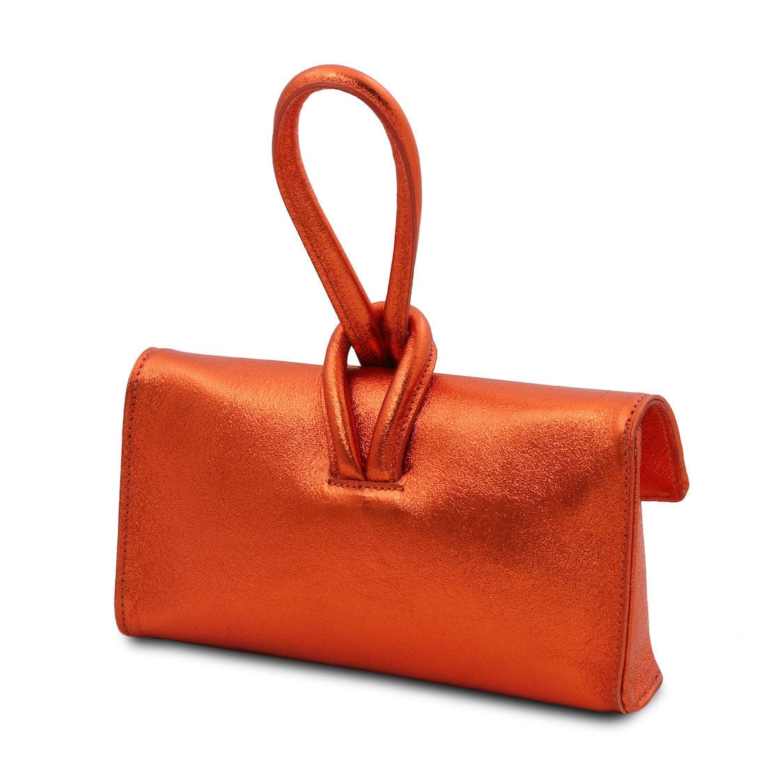 Leather handbags TL Bag - Metallic leather clutch | TL141993 San Rocco Italia