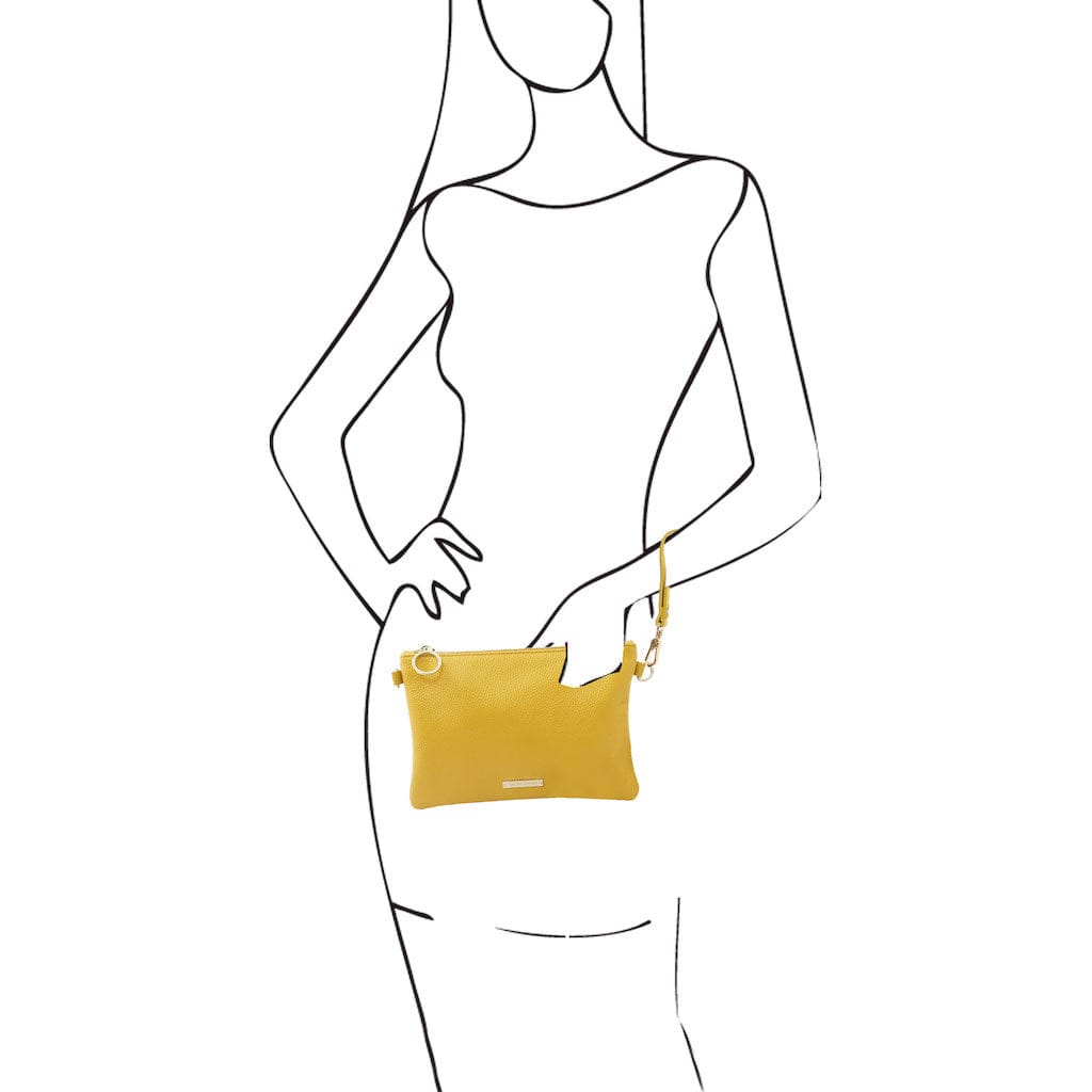 TL Bag - Soft Italian leather clutch | TL142029 - Premium Leather handbags - Shop now at San Rocco Italia