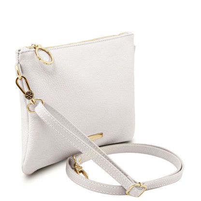 Leather handbags TL Bag - Soft Italian leather pouch clutch | TL142029 San Rocco Italia