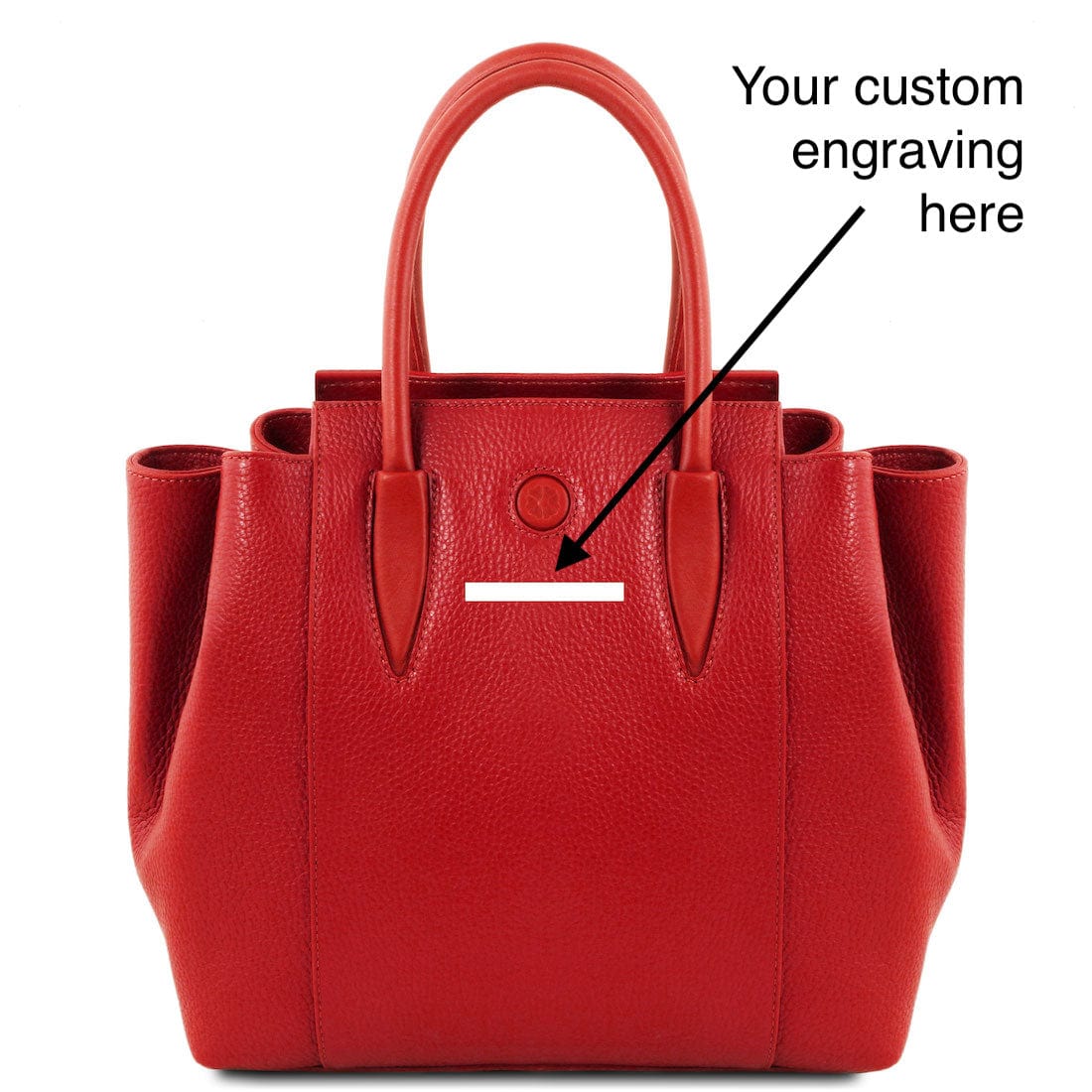 Leather handbags Tulipan - Italian leather handbag | TL141727 San Rocco Italia