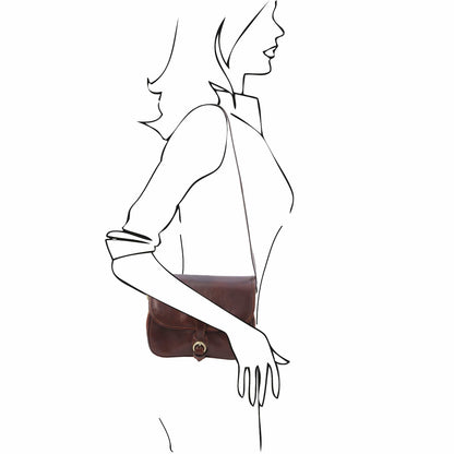 Leather shoulder bags Alessia - Leather shoulder bag | TL142020 San Rocco Italia