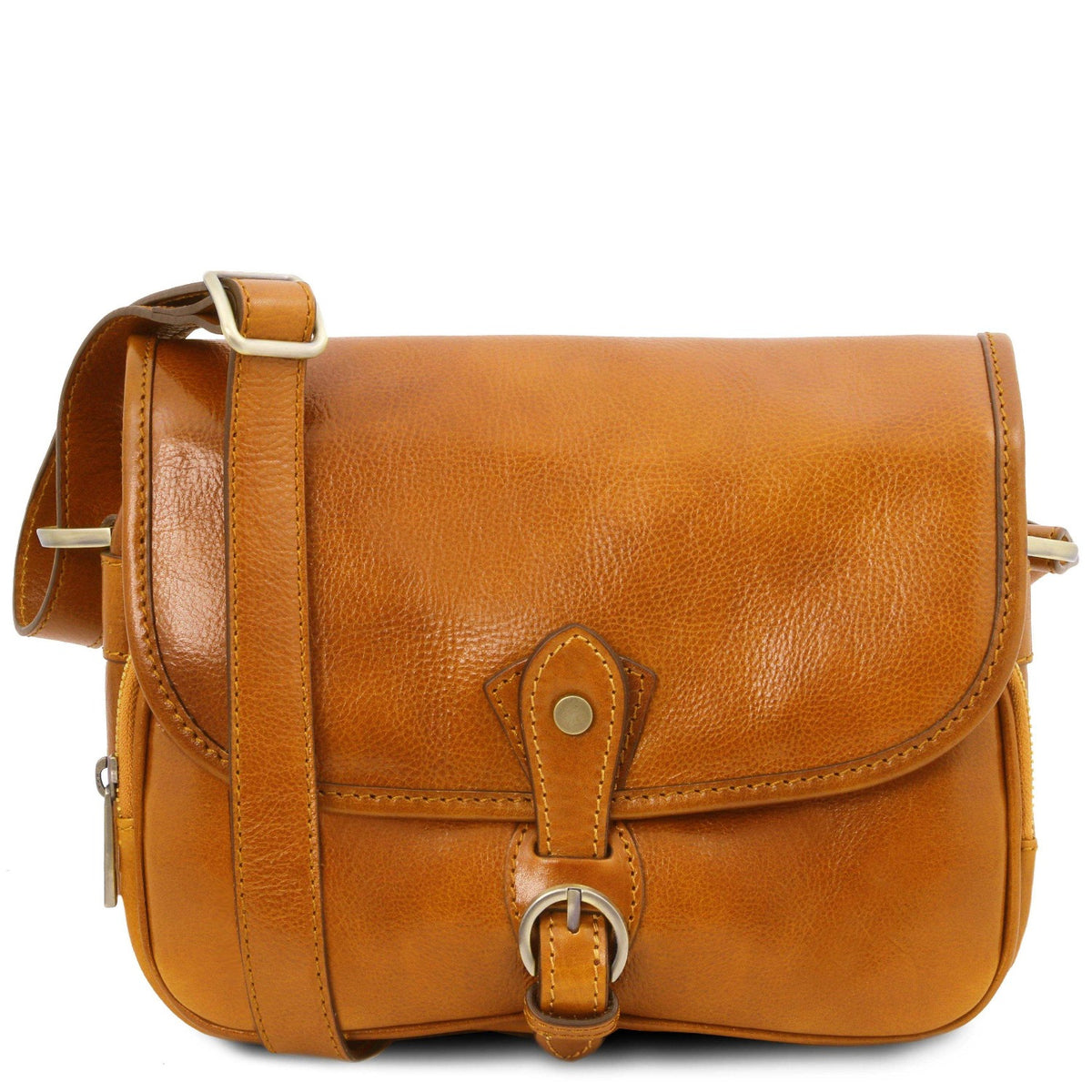 Leather shoulder bags Yellow Alessia - Leather shoulder bag | TL142020 San Rocco Italia