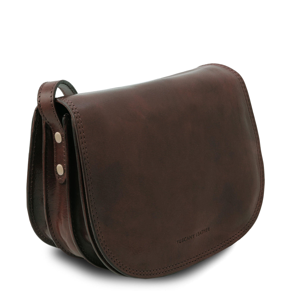 Leather shoulder bags Isabella - Lady leather saddle bag | TL9031 San Rocco Italia