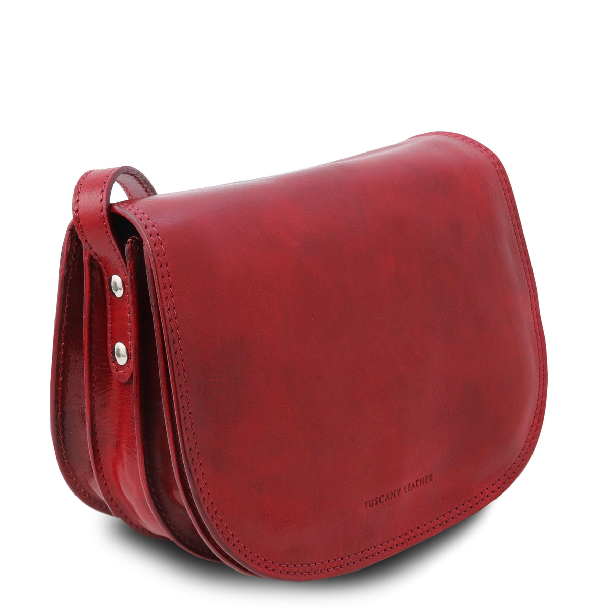 Leather shoulder bags Isabella - Lady leather saddle bag | TL9031 San Rocco Italia