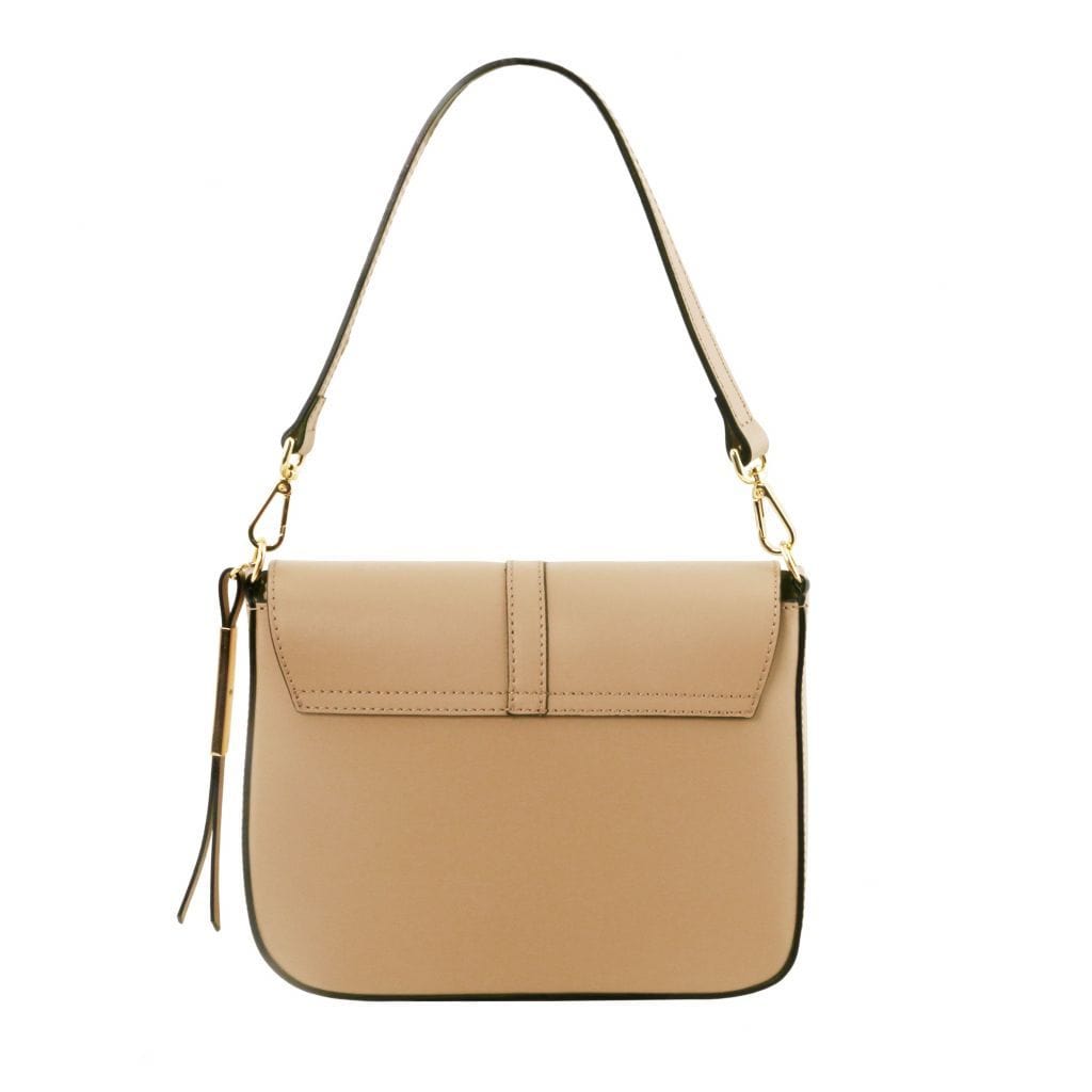 Bolsos de hombro de piel Nausica - Bolso de hombro italiano de piel | TL141598 San Rocco Italia
