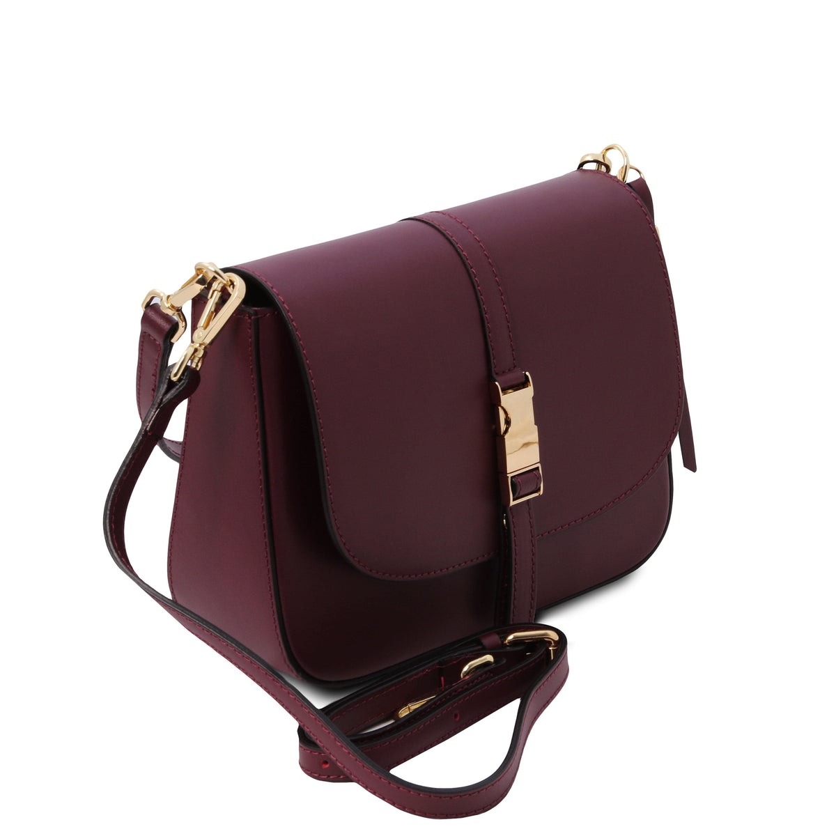 Bolsos de hombro de piel Nausica - Bolso de hombro italiano de piel | TL141598 San Rocco Italia