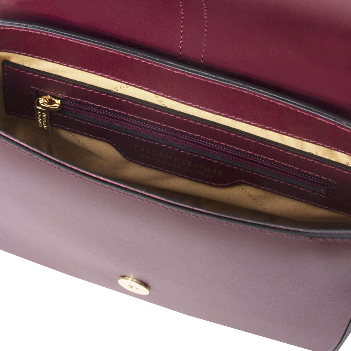 Bolsos de hombro de piel Nausica - Bolso de hombro italiano de piel | TL141598 San Rocco Italia