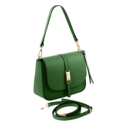 Bolsos de hombro de piel Nausica - Bolso de hombro italiano de piel | TL141598 San Rocco Italia