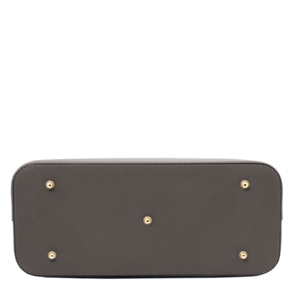 Olimpia - Leather tote | TL141412 - Premium Leather shoulder bags - Shop now at San Rocco Italia