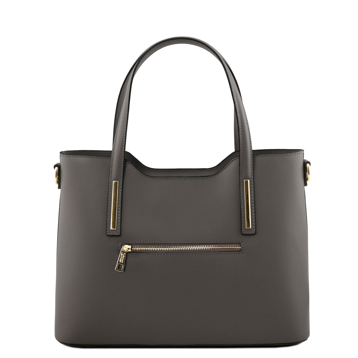 Leather shoulder bags Olimpia - Italian leather tote | TL141412 San Rocco Italia