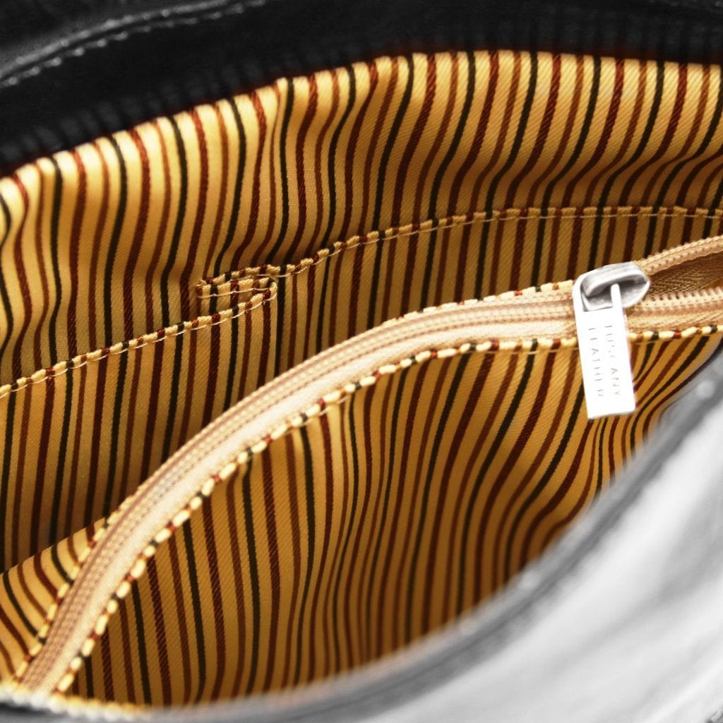 Leather shoulder bags Patty - Italian leather convertible 2-in-1 backpack shoulder bag | TL141497 San Rocco Italia