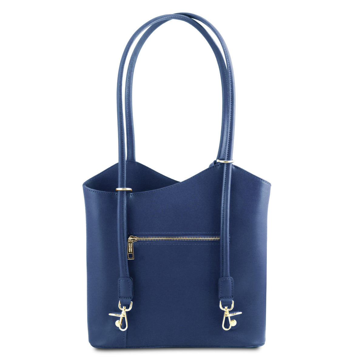 Leather shoulder bags Patty - Saffiano leather convertible 2-in-1 backpack shoulder bag | TL141455 San Rocco Italia