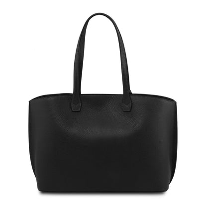 Sacs à l’épaule en cuir TL Bag - Cabas shopping en cuir | TL141828 San Rocco Italia