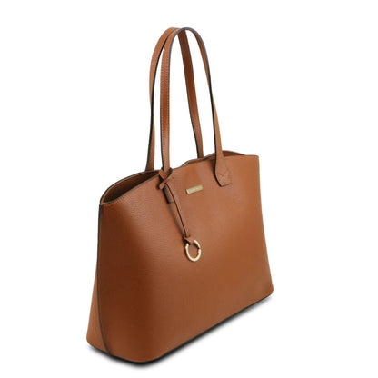 Sacs à l’épaule en cuir TL Bag - Cabas shopping en cuir | TL141828 San Rocco Italia