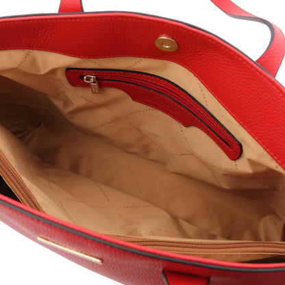 Sacs à l’épaule en cuir TL Bag - Cabas shopping en cuir | TL141828 San Rocco Italia