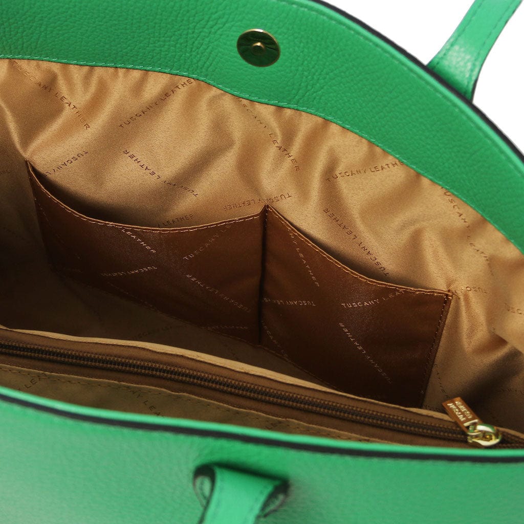 TL Bag - Cabas en cuir | TL141828 - Sacs à l’épaule premium en cuir - Découvrez chez San Rocco Italia