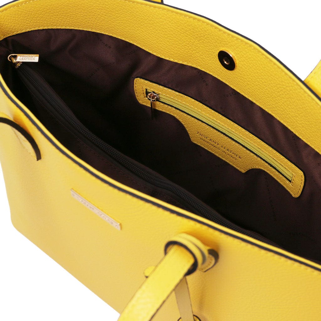 TL Bag - Cabas en cuir | TL141828 - Sacs à l’épaule premium en cuir - Découvrez chez San Rocco Italia