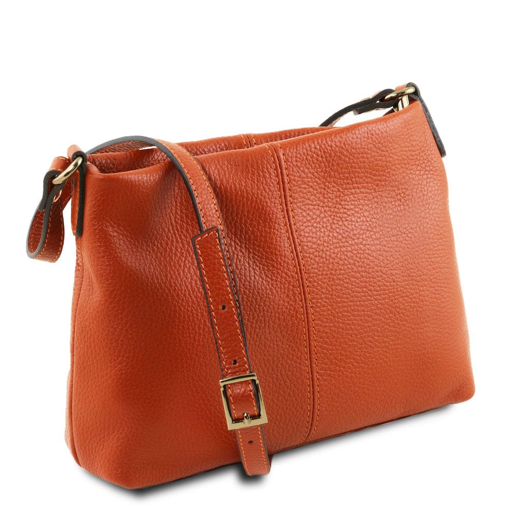 TL Bag - Schultertasche aus weichem Leder | TL141720 - Premium-Leder-Schultertaschen - Jetzt bei San Rocco Italia entdecken