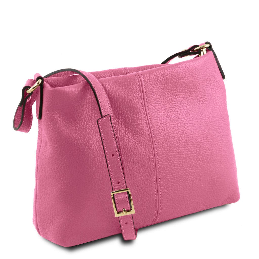 TL Bag - Schultertasche aus weichem Leder | TL141720 - Premium-Leder-Schultertaschen - Jetzt bei San Rocco Italia entdecken