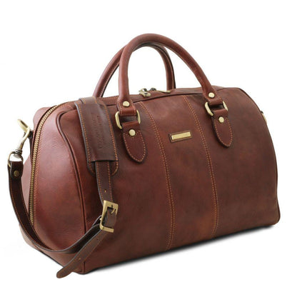Sacs de voyage en cuir Lisbona - Sac de voyage en cuir - Petite taille | TL141658 San Rocco Italia