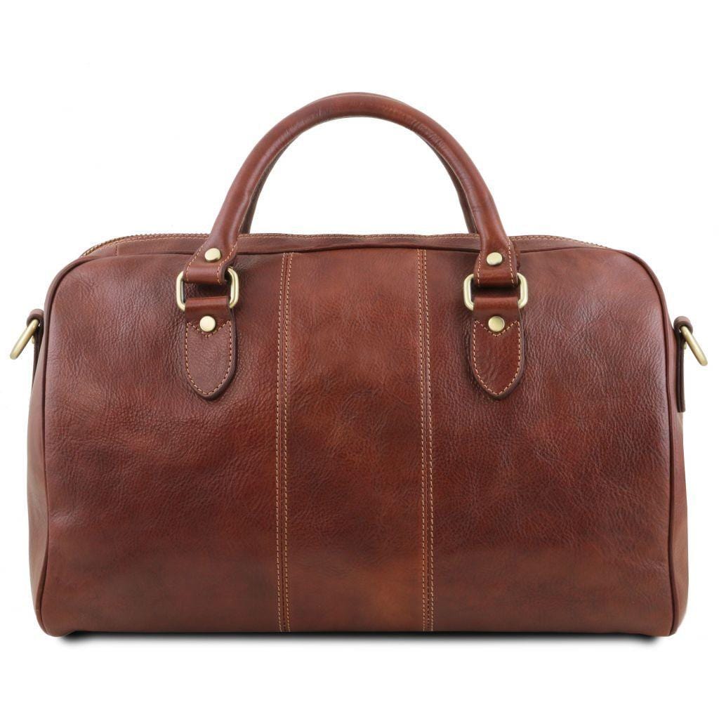 Sacs de voyage en cuir Lisbona - Sac de voyage en cuir - Petite taille | TL141658 San Rocco Italia