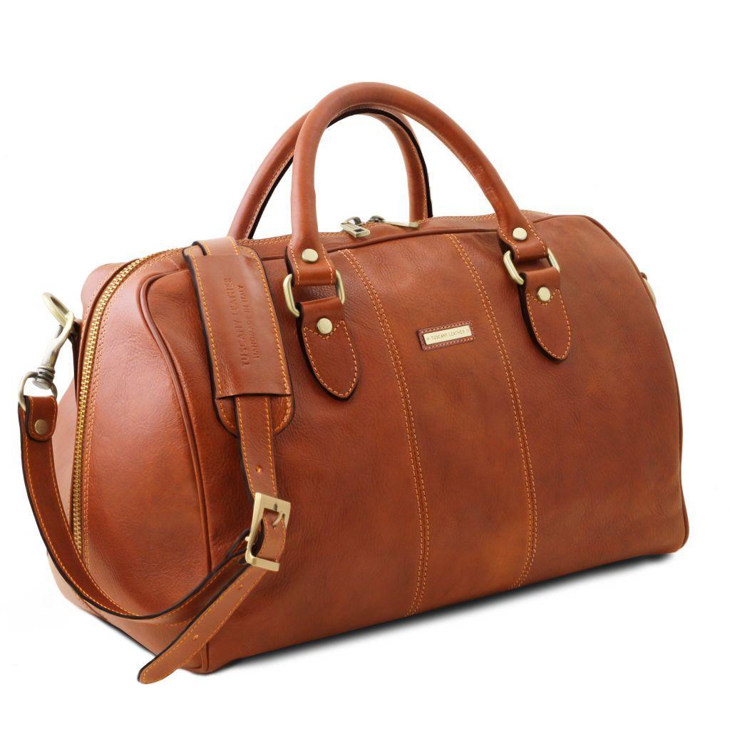 Sacs de voyage en cuir Lisbona - Sac de voyage en cuir - Petite taille | TL141658 San Rocco Italia