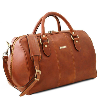 Sacs de voyage en cuir Lisbona - Sac de voyage en cuir - Petite taille | TL141658 San Rocco Italia