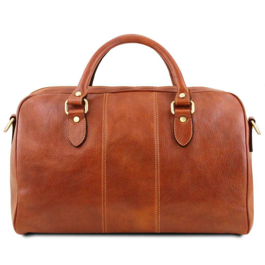 Sacs de voyage en cuir Lisbona - Sac de voyage en cuir - Petite taille | TL141658 San Rocco Italia