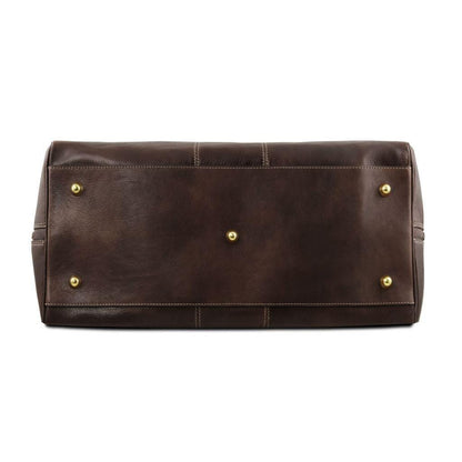 Sacs de voyage en cuir Lisbona - Sac de voyage en cuir - Petite taille | TL141658 San Rocco Italia