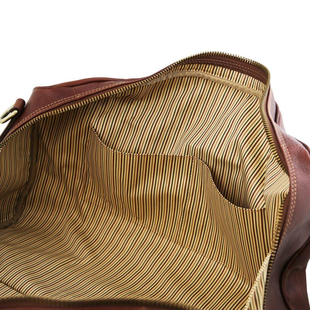 Sacs de voyage en cuir Lisbona - Sac de voyage en cuir - Petite taille | TL141658 San Rocco Italia