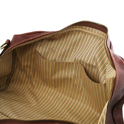 Sacs de voyage en cuir Lisbona - Sac de voyage en cuir - Petite taille | TL141658 San Rocco Italia