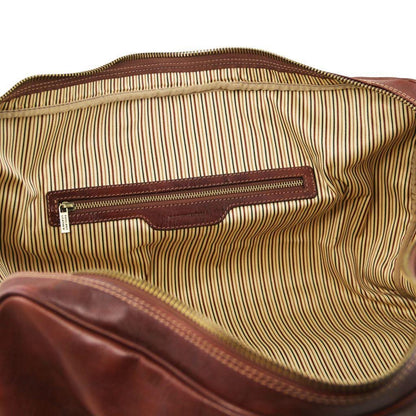 Sacs de voyage en cuir Lisbona - Sac de voyage en cuir - Petite taille | TL141658 San Rocco Italia