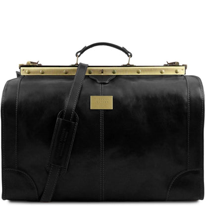 Leather Travel bags Black Madrid - Gladstone Leather Bag - Large size | TL1022 San Rocco Italia