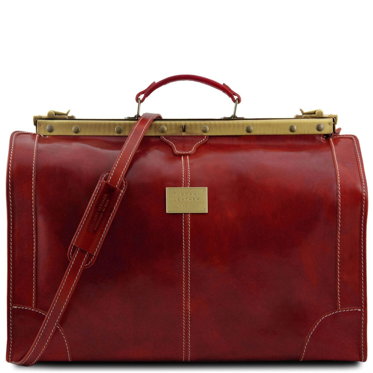 Leather Travel bags Red Madrid - Gladstone Leather Bag - Large size | TL1022 San Rocco Italia