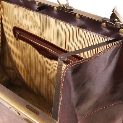 Lederreisetaschen Madrid - Gladstone-Ledertasche - Kleine Grösse | TL1023 San Rocco Italia