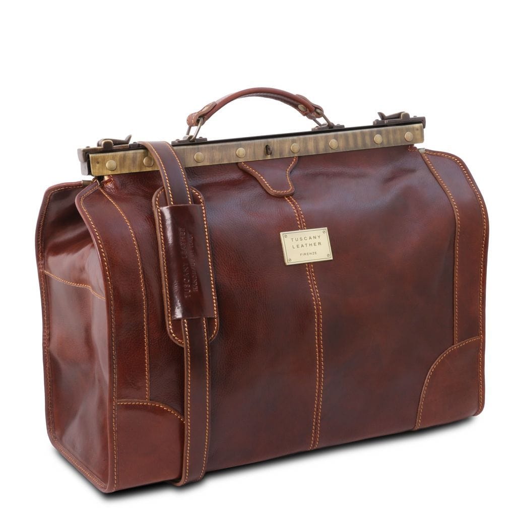 Lederreisetaschen Madrid - Gladstone-Ledertasche - Kleine Grösse | TL1023 San Rocco Italia