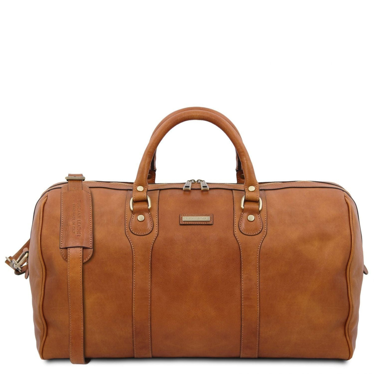 Leren reistassen Naturel Oslo - Leren reistas - Weekender | TL141913 San Rocco Italia