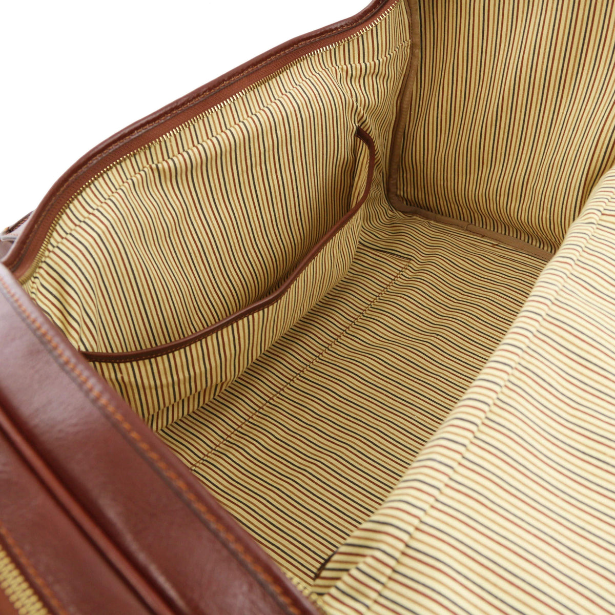 Sacs de voyage en cuir TL Voyager - Sac de voyage en cuir avec poches latérales | TL142141 San Rocco Italia