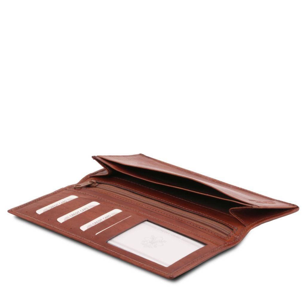 Carteras de piel para hombre Cartera exclusiva vertical de piel para hombre, bíptica | TL140777 San Rocco Italia