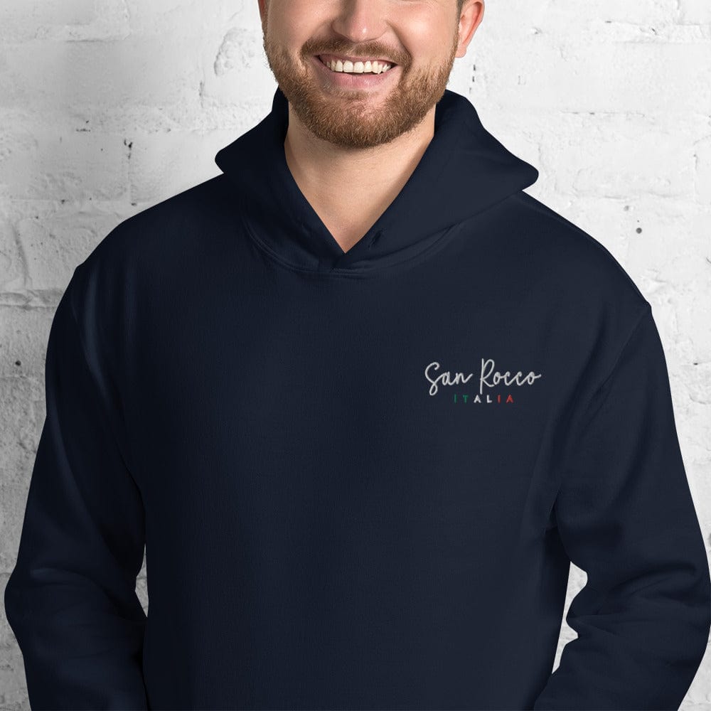 Shirts en tops San Rocco Italia unisex hoodie met geborduurd logo San Rocco Italia