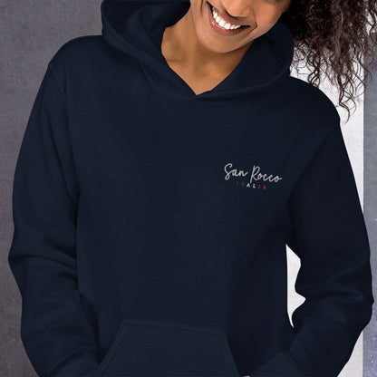 Shirts en tops San Rocco Italia unisex hoodie met geborduurd logo San Rocco Italia