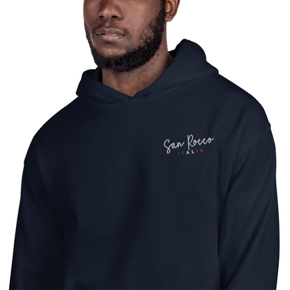 Shirts en tops San Rocco Italia unisex hoodie met geborduurd logo San Rocco Italia
